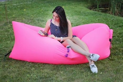 Надувной лежак Dreambag AirPuf Розовый 5900200