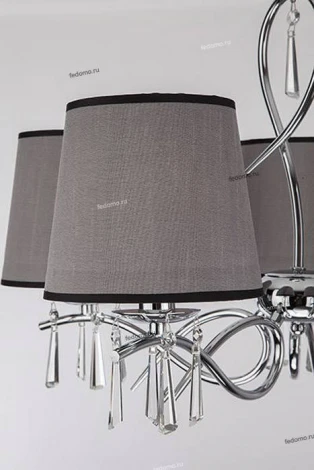 Потолочная люстра Eurosvet Morise 70048/5 хром