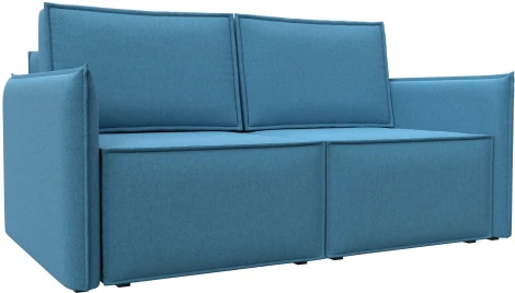 Диван прямой Либерти мини (Голубой/Рогожка) Лига Диванов арт.121915