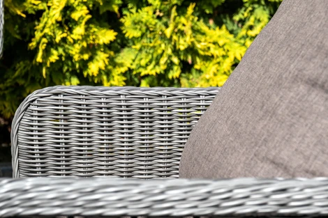 Диван трехместный из искусственного ротанга, цвет графит 4SIS Гляссе YH-C3579W-2 graphite