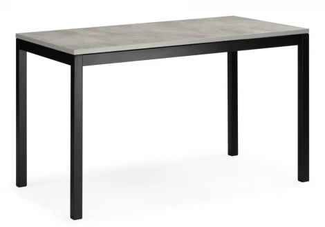 Кухонный стол Woodville Жаклин 120(170)x68 раздвижной лдсп / бетон метрополитен