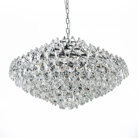 Подвесная люстра хрустальная Modelux MODELUX ML.8861.24P CR