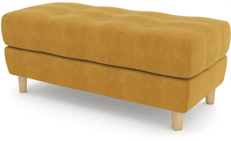 Банкетка Arsko Герберт горчичный велюр