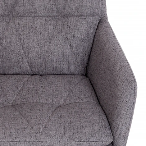 Кресло GARDA коричневый (флок)