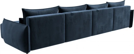 Диван П-образный Лига-051 НПБ Лонг Лига Диванов (Велюр) арт.128692