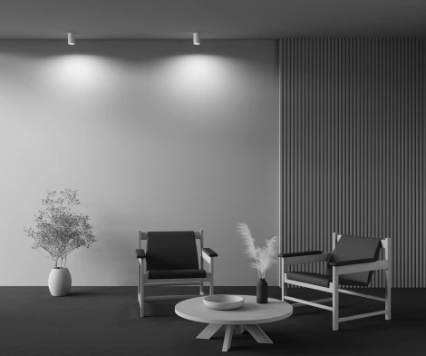 Накладной потолочный светильник Conik gyps GU10 1x30Вт Maytoni Technical C003CW-01W