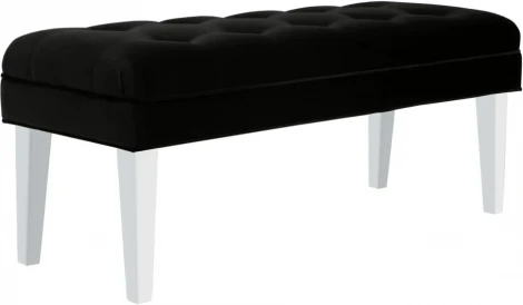 Банкетка Adel ОГОГО (арт.341343), (Ткань/Черный)