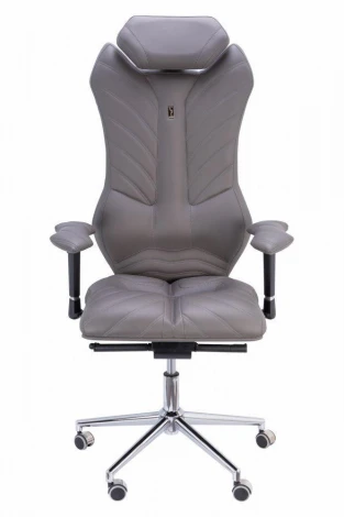 Эргономичное кресло Monarch Kulik System Бежевая кожа