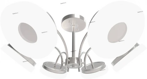 IDLamp Frittelle 107/6PF-LEDWhitechrome