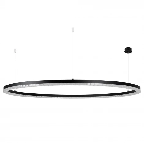 Подвесной светильник светодиодный SP-DIAMOND-R1250-80W Day4000 (BK, 45 deg, 230V, TRIAC) (Arlight, IP20 Металл) 054493