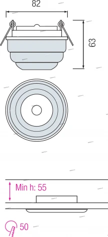 Horoz Fulya HL803 (015-004-0020) clear