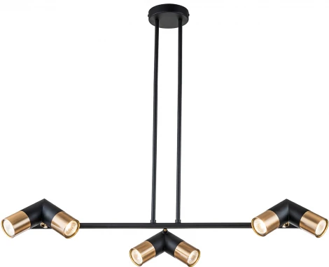 Потолочная люстра на штанге 11036/6R Black Indigo Doppio V000452 (220V)