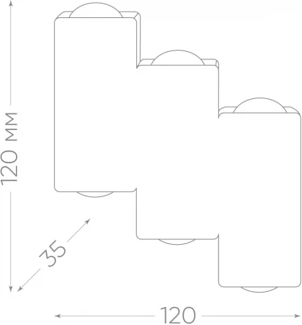 Архитектурная подсветка светодиодная Feron 48314 DH110 Нью-Йорк (220V, IP54)