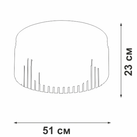 Потолочная люстра Vitaluce V5180-1/8PL, 8xE14 макс. 40Вт (220V, хрусталь, круглые)