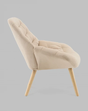 Кресло Олби Страйпс бежевый Stool Group арт.УТ000040103