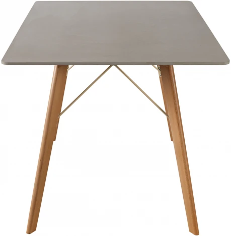 Стол обеденный обеденный JET CERAMIC прямоугольный 120*80 (Дерево бук, Прозрачный лак) FF Faggio Ardesia 80х120