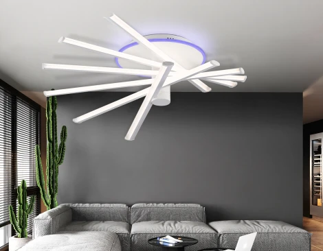 Потолочная люстра светодиодная с пультом Ambrella Comfort FL6231