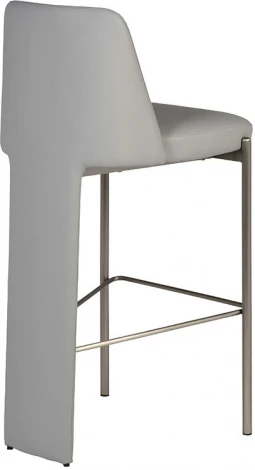 Стул барный серый 54,5*47*101см Garda Decor арт.58DB-19307