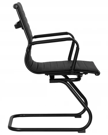 Набор 2 шт Офисное кресло для посетителей DOBRIN CODY BLACK (чёрный)