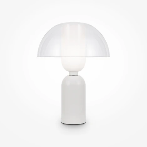 Настольная лампа Maytoni Memory MOD177TL-01W (220V, выключатель, круглые, гриб)
