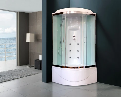 Душевая кабина Royal Bath RB 100BK3-WT-CH