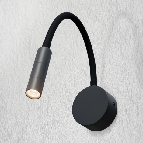 Спот 3W 145LM 3000K, черный Lightstar Omega 200137