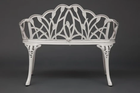 Скамья Secret De Maison Strauss (Штраус) butter white (алюминиевый сплав)