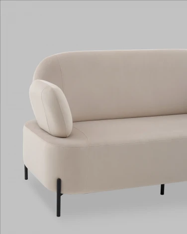 Диван Кэнди велюр бежевый Stool Group арт.УТ000041756