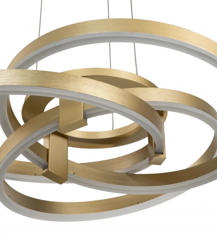 Люстра подвесная Pleiade V000004L (14002/3P Gold) (LED, 220V, на тросе)