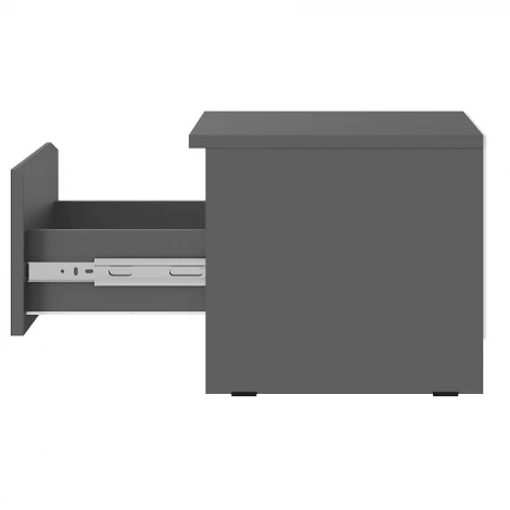 Тумба БТС прикроватная Симпл ТБ-11, графит