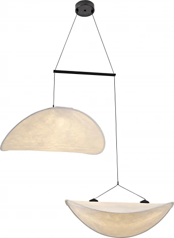 Подвесной светильник Kink Light Брами 08022-60+60,01 белый Led 36W (220V, на проводе)