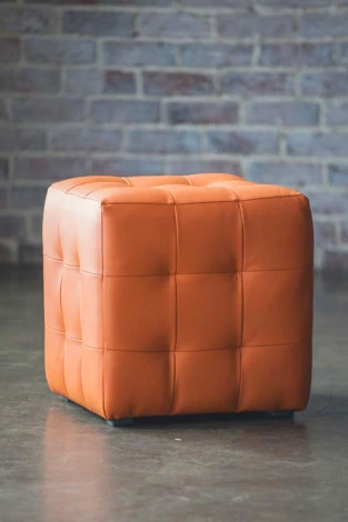 Пуф Dreambag Лотос Оранжевый ЭкоКожа 525109