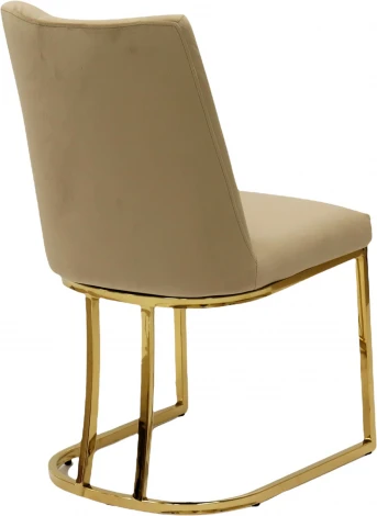 Стул обеденный IST-CASA Пресли DX-2055-1, 46х47х88, бежевый, золото