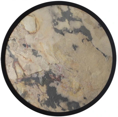 Настенно-потолочный светильник Odeon Light Bergi 5064/30L черн./серо-беж./металл/натур.камень/акрил с переключ.цветов.темпер. LED 30W 3000К/4000K/6000K (220V, круглые)