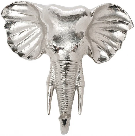 94PR-22498 Крючок настенный "Слон" цвет хром 25*25*7,6см Garda Decor