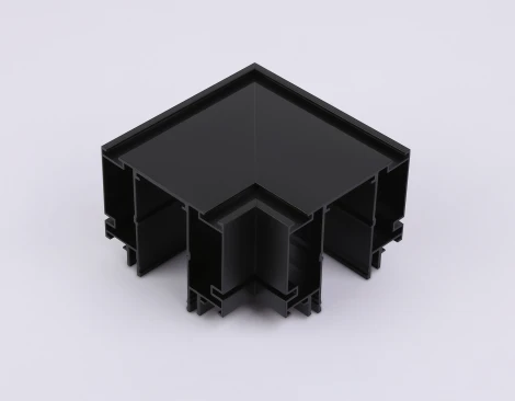 Коннектор угловой для магнитного шинопровода в натяжной потолок Ambrella TRACK SYSTEM GL1046