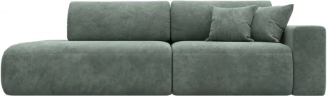 Диван прямой Лига-036 НПБ Модерн подлокотник справа Лига Диванов (Велюр) арт.127706