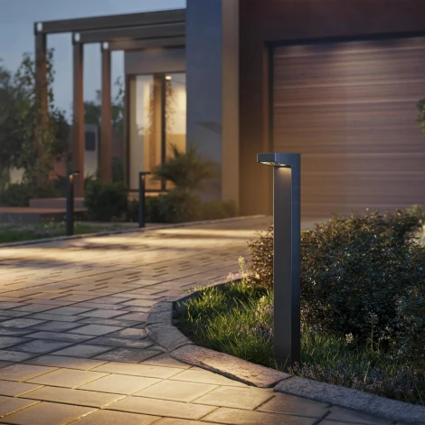 Наземный светильник светодиодный LGD-JASMUS-BOLL-H900-12W Warm3000 (BK, 93 deg, 230V) (Arlight, IP65 Металл) 050732