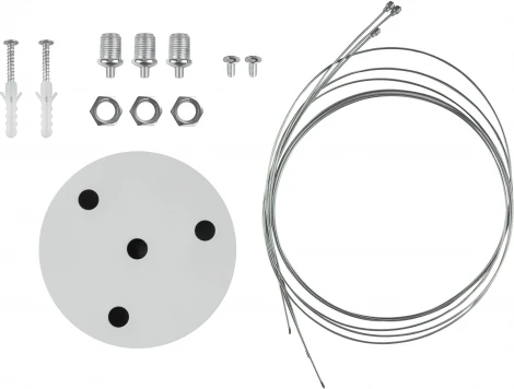 Подвесной светильник светодиодный ЭРА SPO-142-W-40K-044 d (220V, на тросе, IP40)