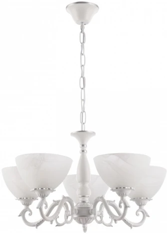 Подвесная люстра Arte Milano AM340518 340518/5 WT+SL (220V, на цепи)