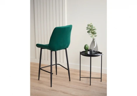 Барный стул Челси 360 зеленый (zd 667) / черный np 632574