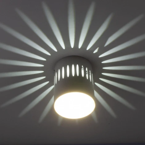 Накладной светильник Sotto DLC-S619 GX53 WHITE (220V, круглые)