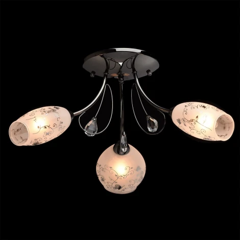 Потолочная люстра MW-Light Фиеста 267013403 (220V, лепестки, листья, ветки)