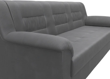 Диван прямой Карелия Лига Диванов (Замша) арт.126533