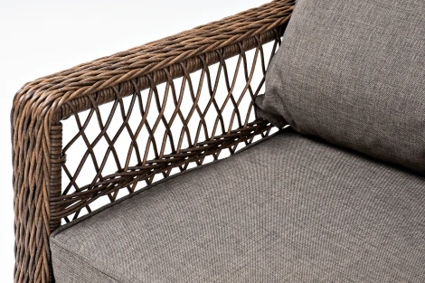 "Гранд Латте" кресло из искусственного ротанга, цвет коричневый 4SIS арт.УТ-00002849