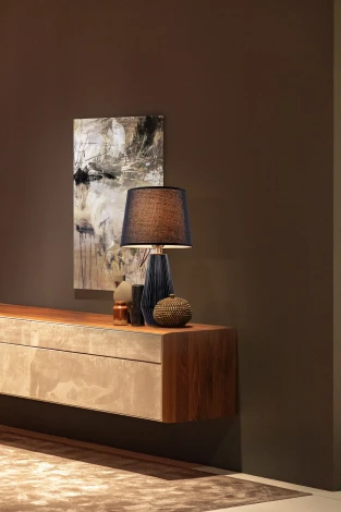 Интерьерная настольная лампа Maytoni Calvin Table Z181-TL-01-B (220V)