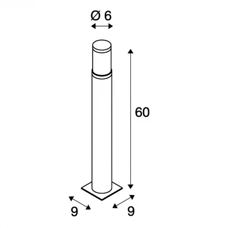 Наземный светильник Slv Trust 228110