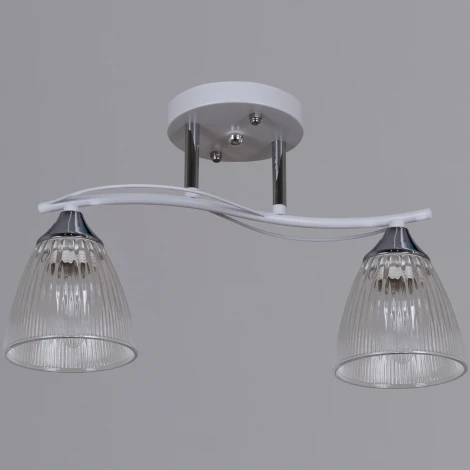 Потолочная люстра на штанге Reluce 87360-0.3-02 WH+CR