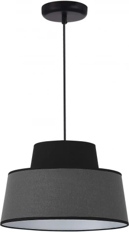 Подвесной светильник ST Luce Jackie SL1354.433.01 ST-Luce Черный/Серый E27 1*40W (220V, на проводе)