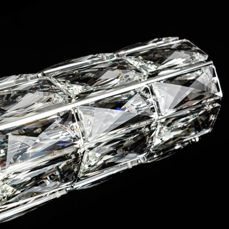 Подвесной светильник светодиодный хрустальный Modelux ML.340.1200 CR